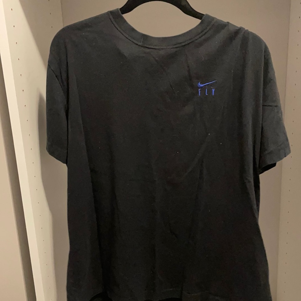 Black Nike Fly retro tee. Size large/TTS or oversized.